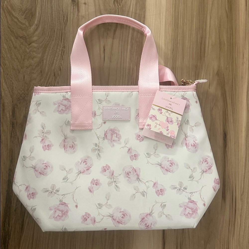 LoveShack Fancy x Target Lunch Tote - Rose Print